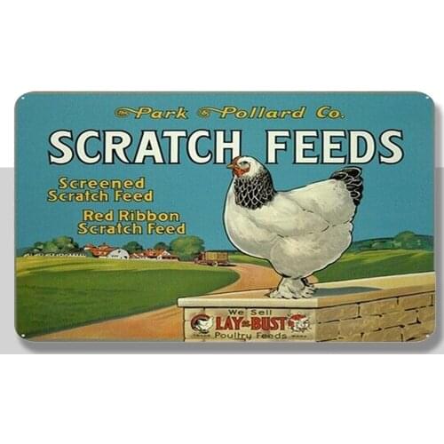 Retro Vintage Metal Tin Signs Animal Plaque Art Plate Customization Wall Decor