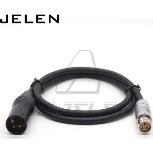 XLR 3-pin MALE to 3 pin female for Phantom Flex 4K power cable