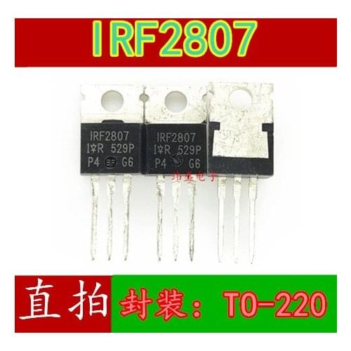 10pcs IRF2807PBF IRF2807 N TO-220