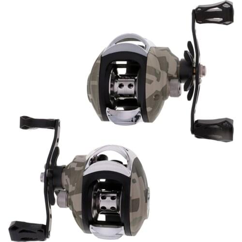 13+1 BB Baitcaster Reels High Speed 7.3:1 Camouflage Saltwater Fishing Baitcasting Reel Left Right Hand