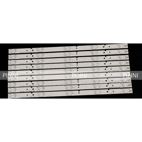 9PCS new original 5LED strip SVH420A72_REV3_5LED_130114 SVH420A72_5LED_REV4_150304 FOR LED42EC110JD 42K220 110JD 220JD