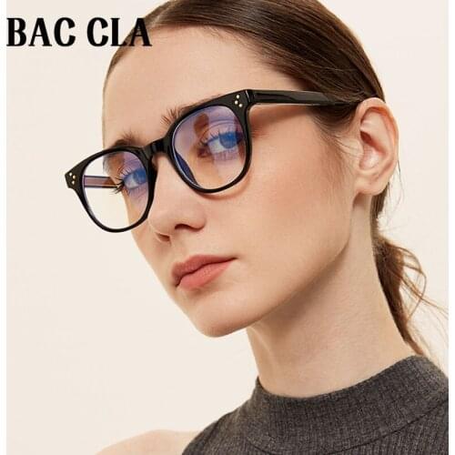 Anti Blue Big Frame Glasses Women Computer Blue Light Blocking Glasses Black Radiation Goggles Spectacles Eyeglasses Men