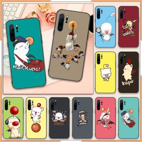 Final Fantasy Moogle Phone Case For Huawei P20 P30 P40 lite Pro P Smart 2019 Mate 10 20 Lite Pro Nova 5t