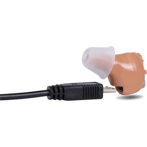 Digital Mini Hearing Aid Rechargeable Hearing Aids for Deafness Small In The Ear Invisible Best Sound Amplifier 2020 New