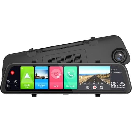 FHD 1080P Car DVR GPS 12 Inch Touch Screen Car Camera Support WiFi Night Vision ADAS Dash Cam for Car