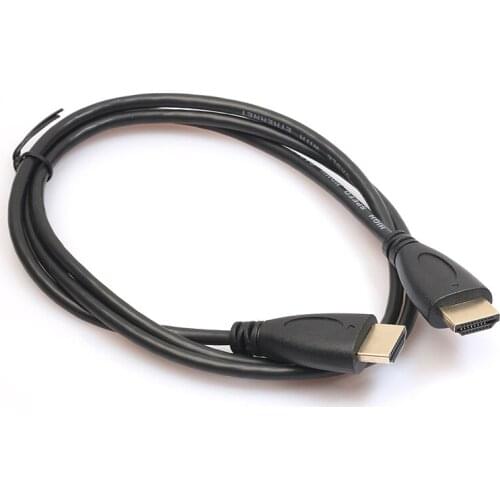 HDMI-compatible Male To HDTV Male HDTV Gold Plated 1.4 HD 1080P 3D for LCD DVD HDTV XBOX PS3 Projector Computer Cable 200pcs/lot