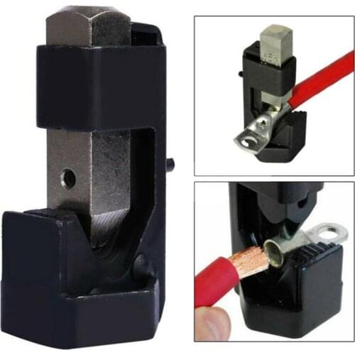 HOT! Electrician Wire Terminal Battery Crimping Plier DIY Connect Spring Loaded Welding Lug Tool Auto Home Durable Cable Hammer