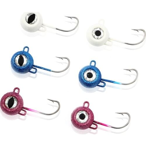 Hot Jig Lead Head Hook 120g/140g/160g/180g Fishing Hook Raft Fishing Jig Hooks Micro Lead DO2