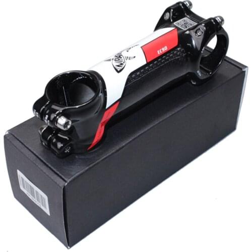 MTB/Bike EC90 Cycling Stem Road Bike Aluminum+Carbon Fiber MTB Stem 6 Degrees Handlebar Stems 31.8mm Carbon Fiber Stem