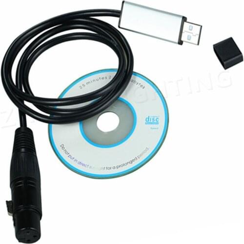 Newest Usb To Dmx Interface Adapter Stage Lighting Disco Light Dj Dmx Interface Usb Party Lights Beam Usb Led Dmx 512 Interface