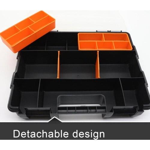 New Large Toolbox Household Maintenance Electrician Tool Box Multifunctional ABS Hardware Car Repair Anti-fall Box
