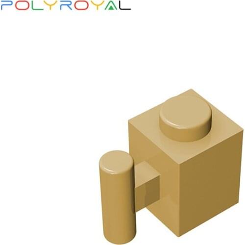 Building Blocks Parts 1x1 single-sided brick with handle 10 PCS MOC Compatible With brands toys for children 28917