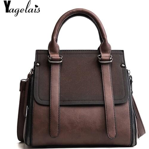 2019 New Women High Quality Leather Zipper Single Shoulder Crossbody Bags Soft Fashion Womens Handbags Small Totes Messenger Bag