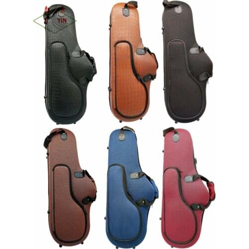 Alto Saxophone Box Plus Hard Molding Ee Saxophone Case Box Can be raised back lining