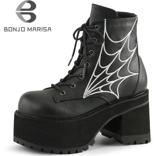 BONJOMARISA Women's Ankle Boots