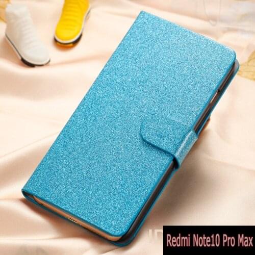 Flip Cover For Xiaomi Redmi Note 10 Pro Max Case PU Leather Wallet Book On Redmi Note10 Pro Max Magnetic Card Phone Shell Case