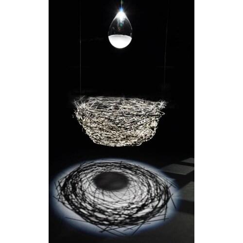 Shop decoration chandeliers, water droplets, bird’s nest, porch art gallery, sales office, hotel lobby chandeliers