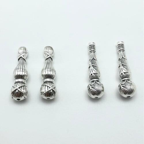 10pcs charm popular Turkish Muslim human-like pattern beaded hat DIY handmade rosary necklace bracelet jewelry accessories