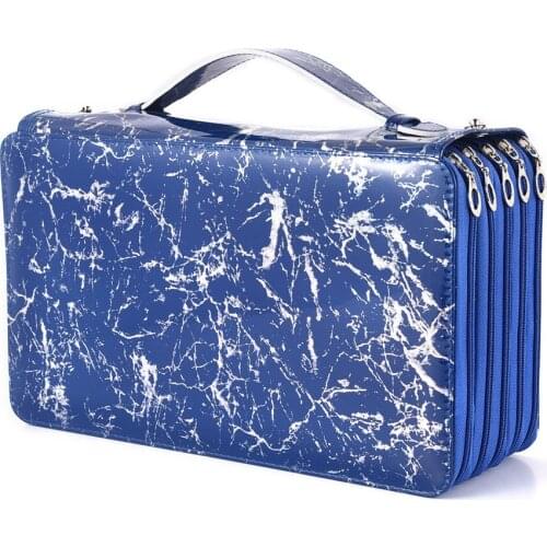 Multi-layer 360-hole Pencil Case Portable Stationery Box High Capacity Sketch Coloring 300 Hole Pencil Box Student Stationery