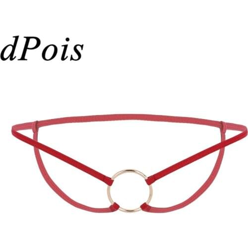 Sexy Man G-String Thongs Bikini Briefs Underwear Mens Erotic Sissy Panties Lingerie Crotchless Open Butt Swimming Suit Swimwear