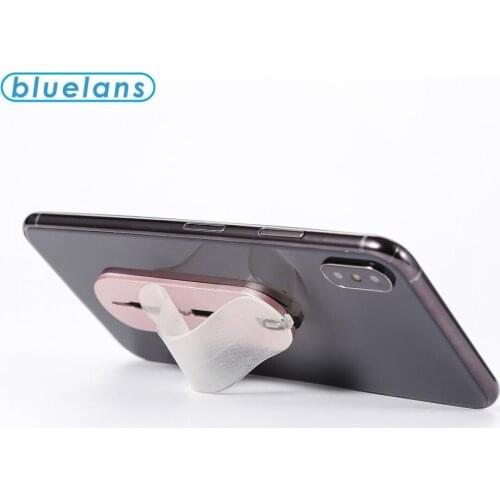 GS05 Desktop lazy ring bracket U-shaped push-pull bracket Magic Transparent sticker skateboard bracket Back sticker bracket