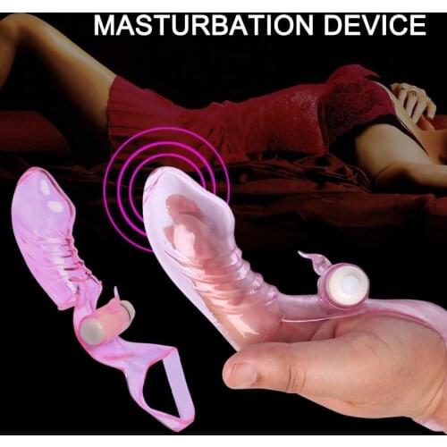 Female Adult Finger Vibrators Finger Sleeve Stimulate Clitoris G Spot Oral Licking Sex Toys-25