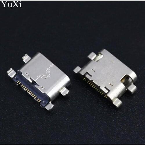 1pcs Mini type C micro usb jack socket connector for ZTE C2016 W2016 ZMAX Pro Z981 replacement charging port dock plug repair