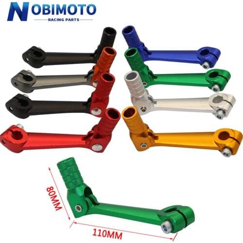 Motorcycle Folding CNC Aluminum Gear Shift Lever Gear Shift Lever Fit For Kayo T4L T4 T2 ATV Dirt Bike Pit Bikes Gear Lever Moto