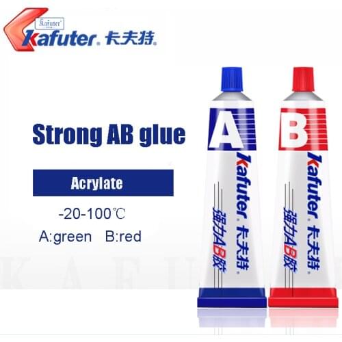 Superior Strength Kafuter AB 70g Modified Acrylic Glue Adhesive for Metal Plastic Wood Crystal Glass Jewellery