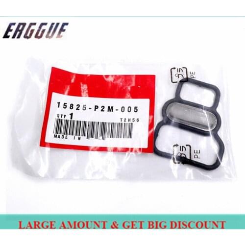 40pcs Original OEM VVT Variable Timing Spool Solenoid Valve Gasket Filter 15825-P2M-005 For Civic 96-05 For Civic Del Sol 96-97