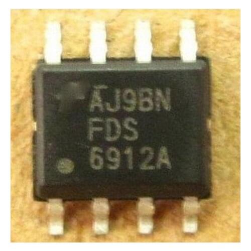 5Pcs/Lot New 6912A FDS6912A Power Management Chip【SOP8】 Integrated circuit IC Good Quality In Stock