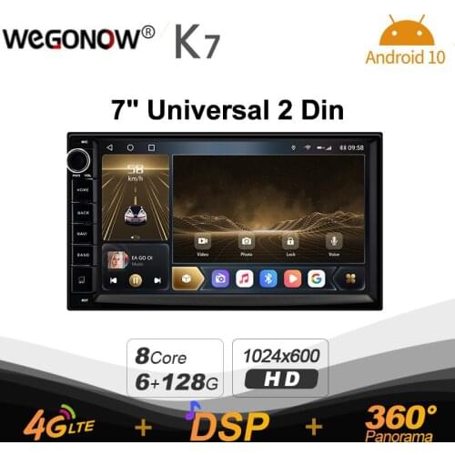 K7 Ownice 6G Ram 128G Rom Android 10.0 Car radio setero for Toyota Nissan VW Auto Audio 360 Panorama Optical Universal 2 Din