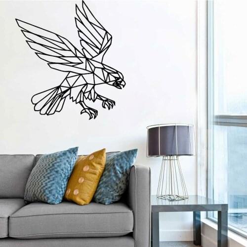 Geometric Animals Eagal Wall Sticker For Kids Room Decoration Stickers Decorative Vinyl Wall Stickers For Living Room CX286