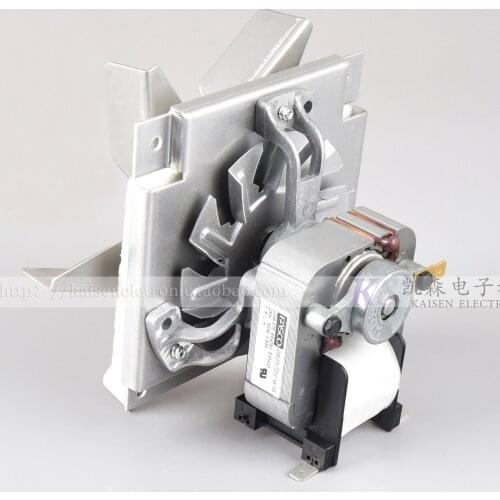 J238-075-7231C Heating Gas Stove Burning Wood Grain Furnace Heating Stove Air Supply High Temperature Resistant Motor Fan