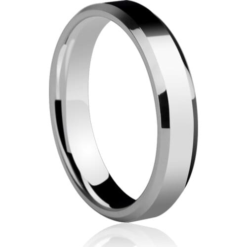 Tungsten Carbide Rings High Polished for Women Wedding Band for Couples, Free Shipping, Customized