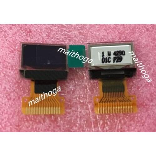 Maithoga 0.49 inch 14PIN White/Blue OLED Screen SSD1306 Drive IC 64*32 I2C Interface