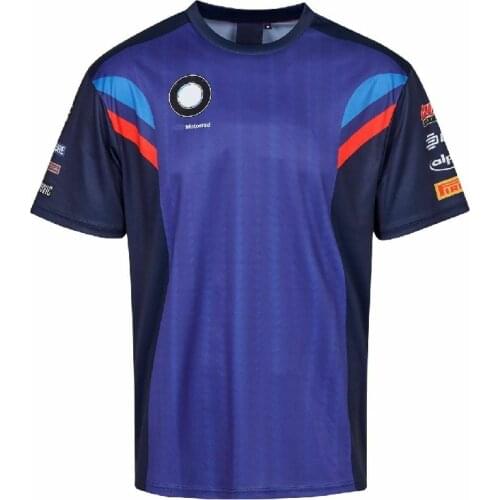 NEW 2020 Motorrad Motorsport Motorcycle T-shirt Cycling Outdoor Polyester Quick-Drying T-shirt Jersey for BMW Motocross Top
