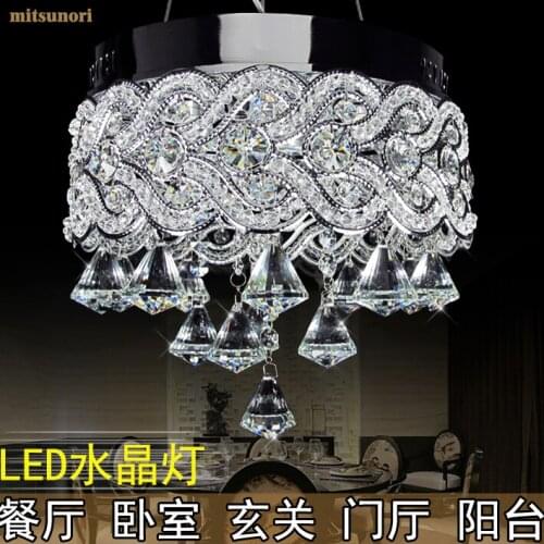 LED restaurant chandelier Modern luxury LED Lustre Crystal Chandeliers Lighting Living room pendant lamps dining room