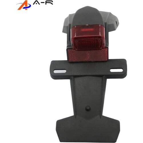 XG250 Rear final Fender Mudguard Mudflap License Plate Mud Guard Holder Tail light TAILLIGHTS for YAMAHA XG 250 Tricker XG-250