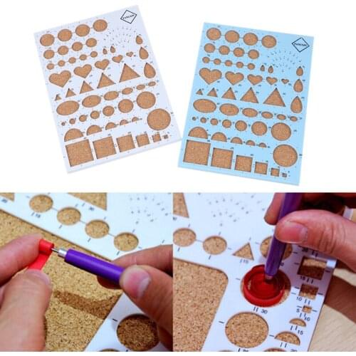 1PC Quiliing Corkboard Template Paper Quilling Tool Paper-scrolling Filigree Mosaic Quilling Decoration Card DIY Carft Paper