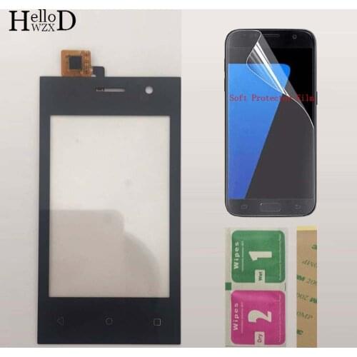 3.5" Mobile Touchscreen Touch Screen Front Glass For Highscreen Pure J Touch Screen Digitizer Panel Sensor Protector Film