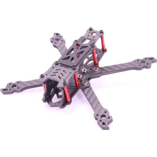 AlfaRC Fighter140 140mm Frame Kit RC Drone FPV Racing support 1306 1407 F3/F4 Runcam/FOXEER/CADDX.US Micro series 3030 3045 F7