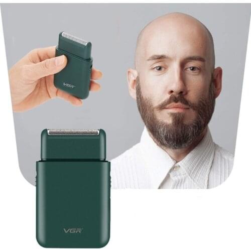 Electric Razor for Men Washable USB Rechargeable Cordless Foil Shaver with Pop-Up Beard Trimmer Multifunction Portable