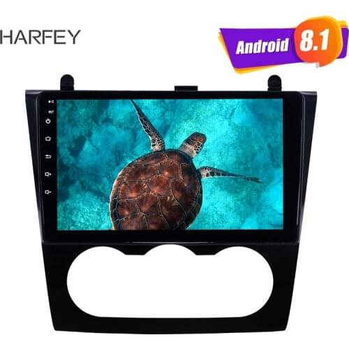 Harfey 9 inch Android 10.0 Radio for 2008-2012 Nissan Teana ALTIMA Manual A/C Multimedia Player with GPS WIFI FM USB Bluetooth