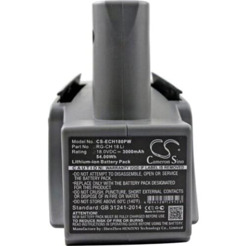 Cameron Sino 3000mAh battery for EINHELL RG-CH 18 Li Power Tools Battery