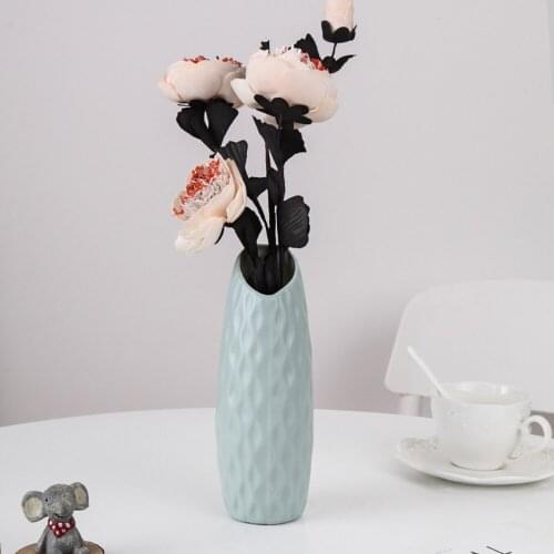 Flower Basket Shatter-proof Anti Fall Nordic Flower Vase Portable Beautiful Flowerpot PP