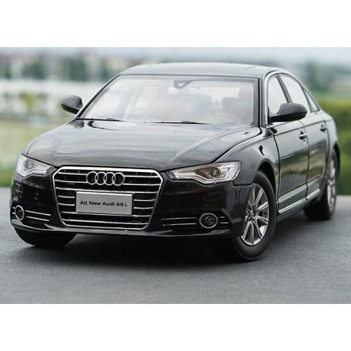 Original factory 1:18 Dealer Edition A6L 2019 Die Cast Model Black with small gift