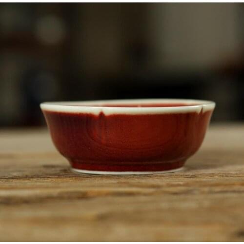 "KingTeaMall" "Lang Yao" Kiln, Fancy Glaze Porcelain, 5 Kinds of Tea Cup, 50-90cc, [Defect] Teacup Teawares, Teasets, Gifts