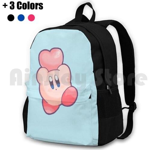 With Heart Outdoor Hiking Backpack Riding Climbing Sports Bag Love Cute Fun Games Heart Dreamland Allies Heart