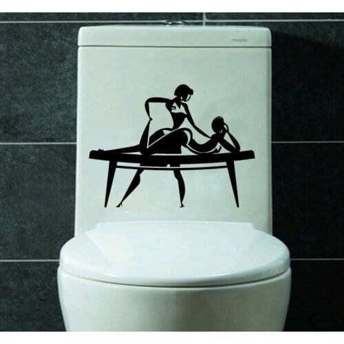 Spa Massage Home Room Vinyl Wall Sticker Toilet Decal Decor 6WS0160